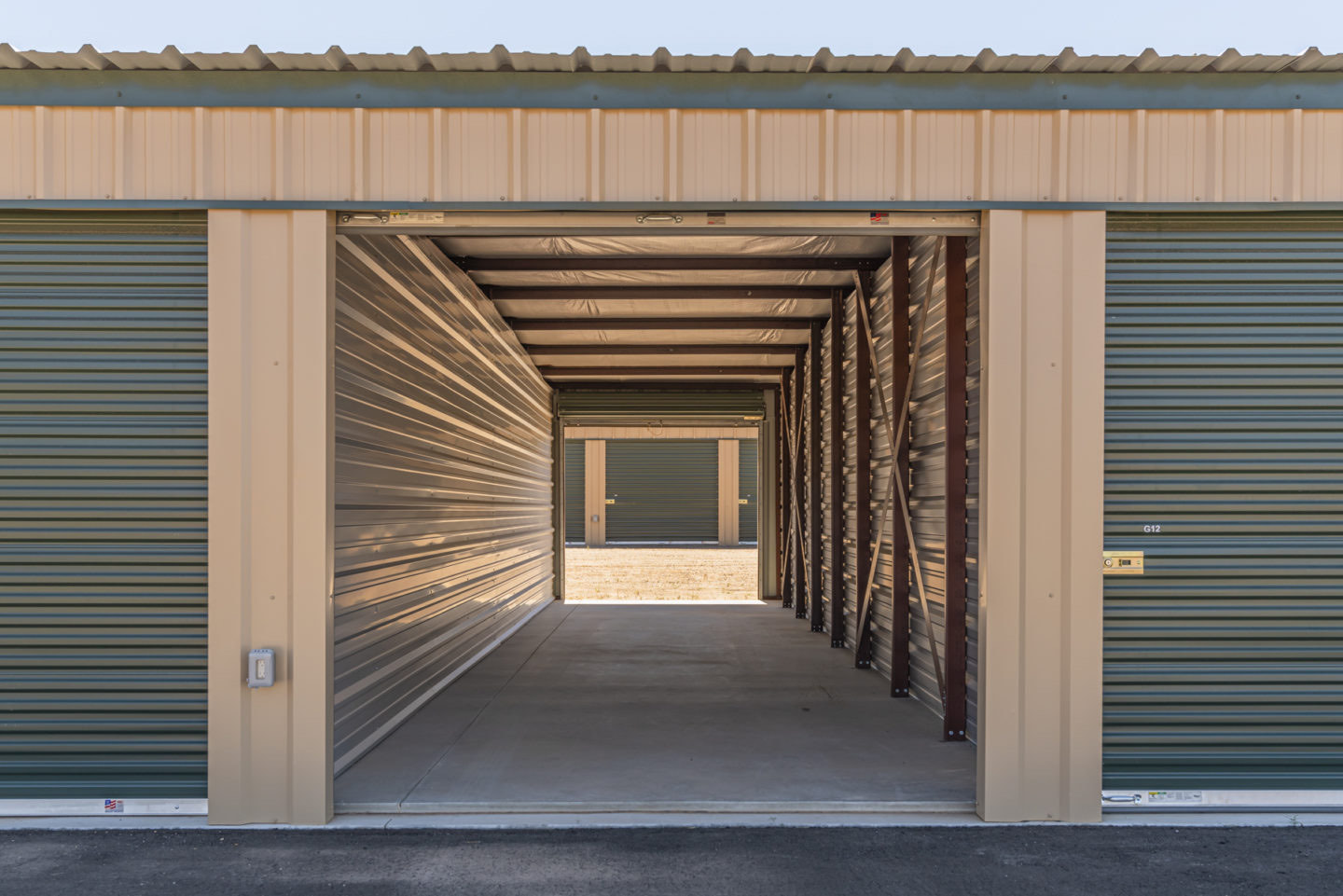 Drive-through interior