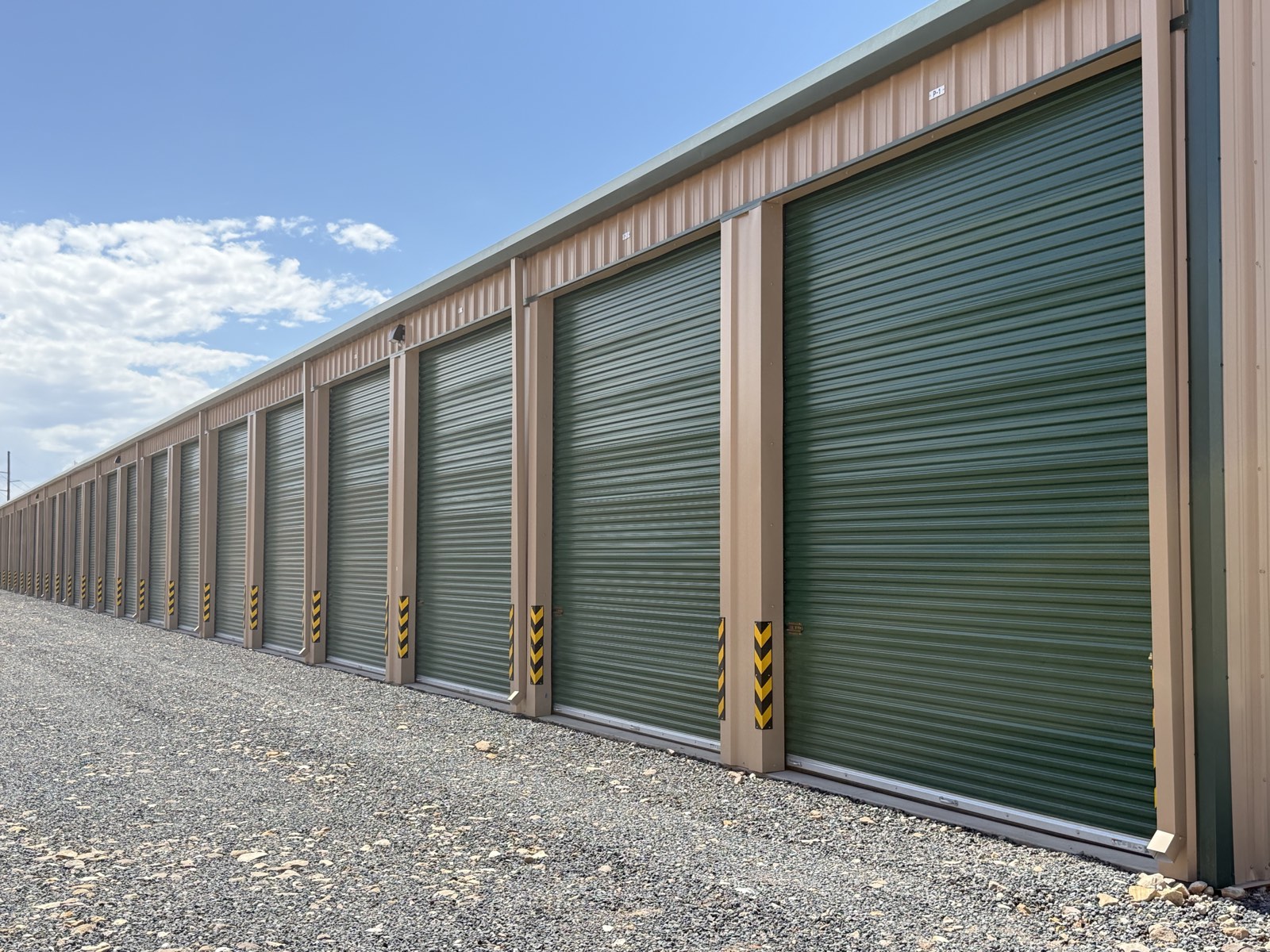 Brand-new roll-up doors